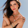 Kristal Halo Figaro Necklace-5
