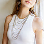 Pre-Order: Twisted Link with Brass Rings Chain - 30"-9
