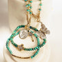Integrity Bar Turquoise Stretch Bracelet-2