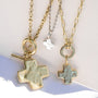 Life in Balance Cross Toggle Necklace-7