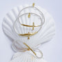 Faith Cross Mini Ball Stretch Bracelet-3