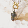 Santo del Sol Cross Charm-6