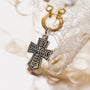 Santo del Sol Cross Charm-7