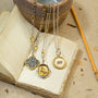 Pre-Order: Twisted Link with Brass Rings Chain - 30"-8