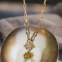 Everything Necklace - Ceramic Coated Brass & Sterling Silver - 16"-9