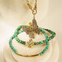 Integrity Bar Turquoise Stretch Bracelet-3