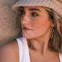Shapeshifter Double Diamond Drop Earrings-4