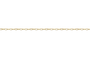 Gold chain on a white background-3