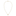 Gold necklace on a white background-1
