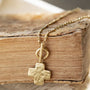 Life in Balance Cross Toggle Necklace-5