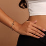 Faith Cross Mini Ball Stretch Bracelet-6