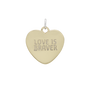 Love Is Braver Puffed Heart Pendant-1