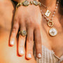 Kristal Dome Figaro Ring-8