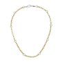 Everything Necklace - Ceramic Coated Brass & Sterling Silver - 16"-5
