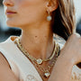 Kristal Huggie Drop Earrings-6