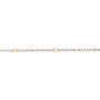 Pre-Order: Twisted Link with Brass Rings Chain - 30"-2